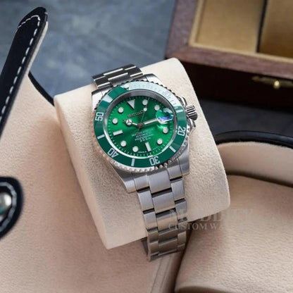 Seiko Mod Submariner | Hulk - TWTwatches