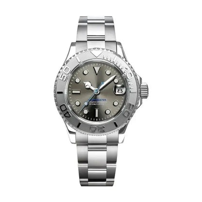 Seiko Mod Submariner | Silver - TWTwatches