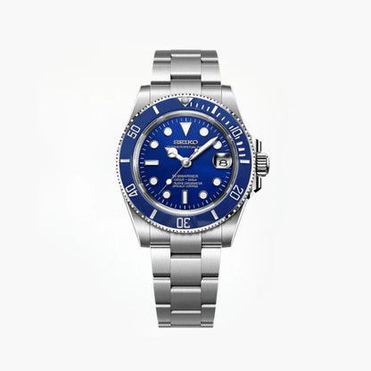 Seiko Mod Submariner | Smurf - TWTwatches