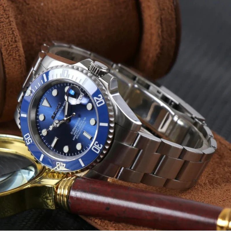 Seiko Mod Submariner | Smurf - TWTwatches