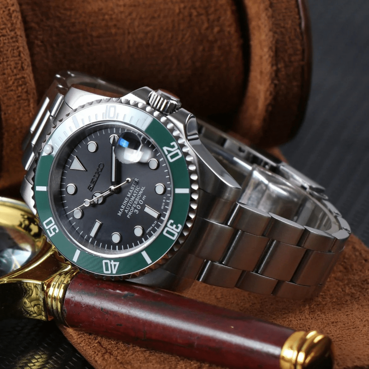 Seiko Mod Submariner | Starbucks - TWTwatches