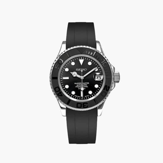 Seiko Mod Submariner Yachtmaster | Black - TWTwatches