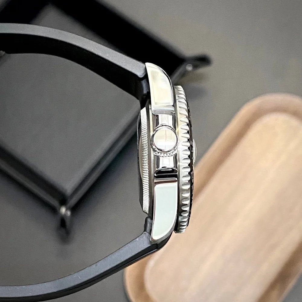 Seiko Mod Submariner Yachtmaster | Black - TWTwatches