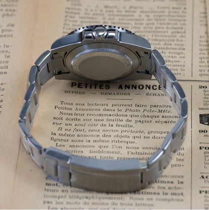 Seiko Mod Submariner Yachtmaster | Silver - TWTwatches